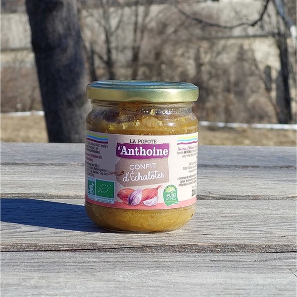 Confit d'échalotes bio - 200g