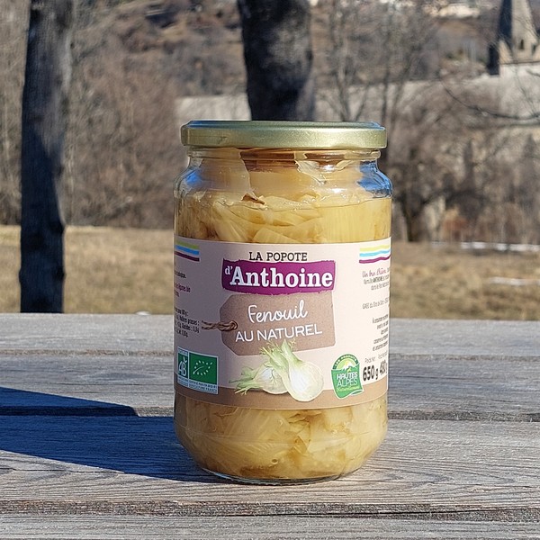 Fenouil au naturel - 480 g