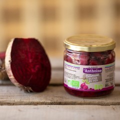Betteraves cuites en dés bio - 210g (net égoutté)