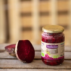 Betteraves cuites en dés bio - 475g (net égoutté)