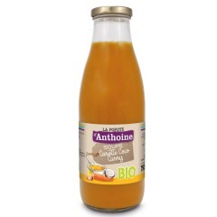 Soupe Carotte Coco Curry bio - 1 L